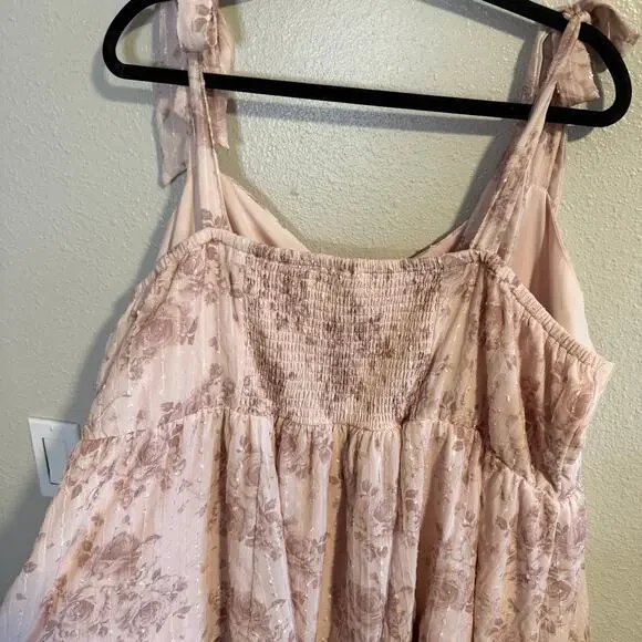 Torrid Sweetheart Tiered Ruffle Midi Dress Size 3 - Picture 3 of 5